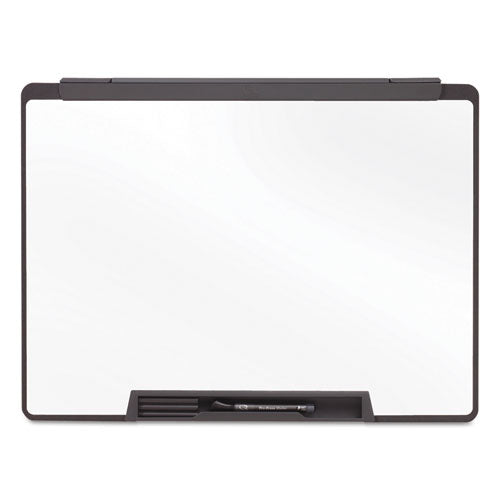 Motion Portable Dry Erase Board, 36 X 24, White, Black Frame