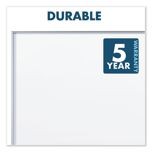 Fusion Nano-clean Magnetic Whiteboard, 36 X 24, Silver Frame