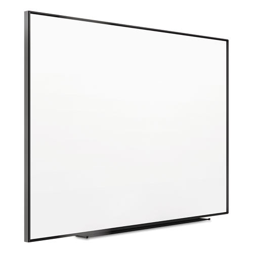 Fusion Nano-clean Magnetic Whiteboard, 96 X 48, Black Frame