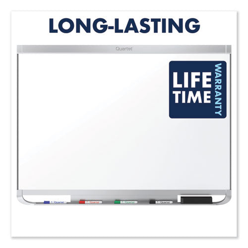 Prestige 2 Duramax Magnetic Porcelain Whiteboard, 48 X 36, Silver Frame