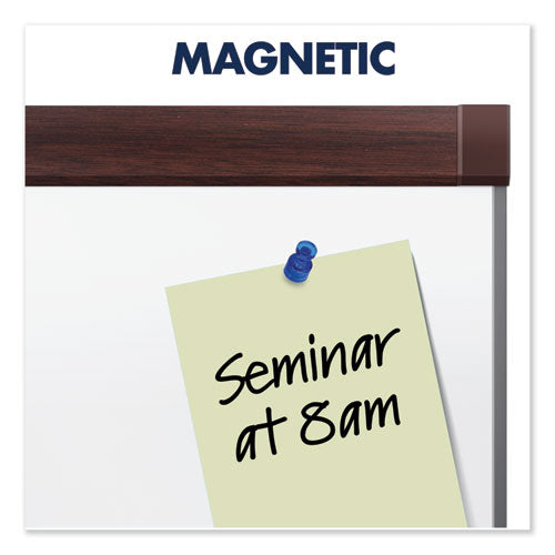 Prestige 2 Duramax Magnetic Porcelain Whiteboard, 96 X 48, Mah. Frame