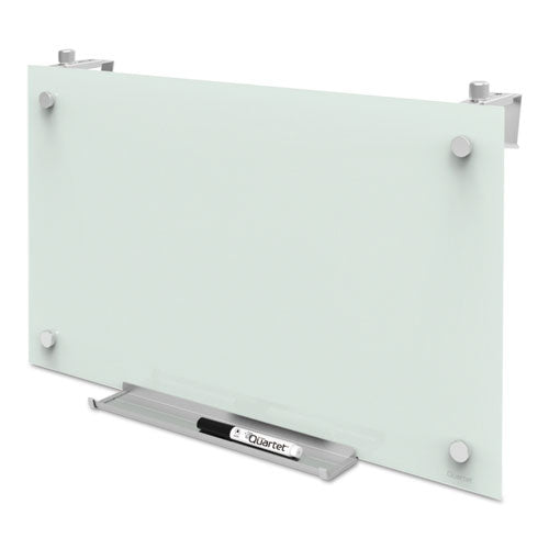 Infinity Magnetic Glass Dry Erase Cubicle Board, 18 X 30, White