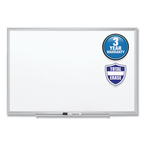 Classic Series Total Erase Dry Erase Board, 48 X 36, Silver Aluminum Frame