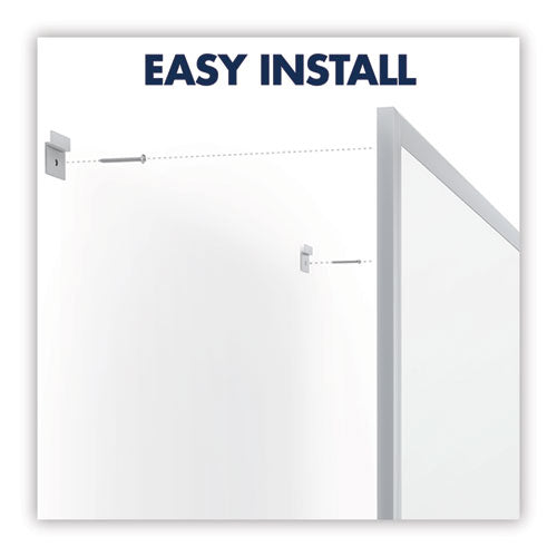 Classic Series Nano-clean Dry Erase Board, 96 X 48, Silver Frame