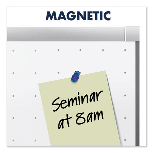 Prestige 2 Magnetic Total Erase Whiteboard, 72 X 48, Aluminum Frame