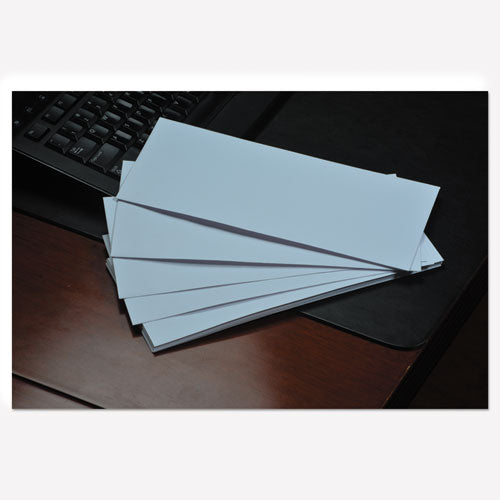 Business Envelope, #10, Bankers Flap, Gummed Closure, 4.13 X 9.5, White, 500-box
