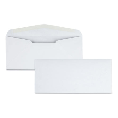 Laser & Inkjet White Business Envelope, #10, Bankers Flap, Gummed Closure, 4.13 X 9.5, White, 500-box