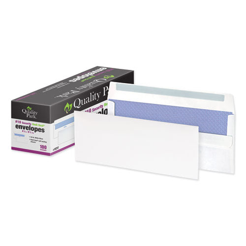 Redi-seal Envelope, #10, Commercial Flap, Redi-seal Closure, 4.13 X 9.5, White, 100-box