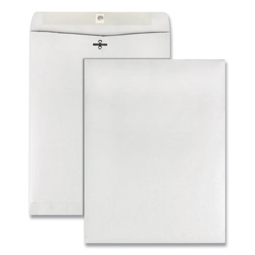 Clasp Envelope, #97, Cheese Blade Flap, Clasp-gummed Closure, 10 X 13, White, 100-box