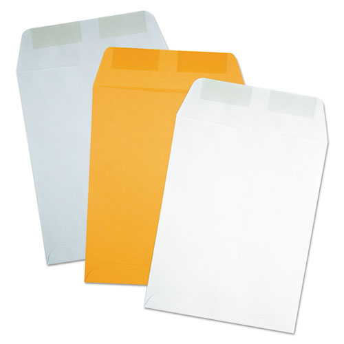 Catalog Envelope, #1, Cheese Blade Flap, Gummed Closure, 6 X 9, White, 500-box