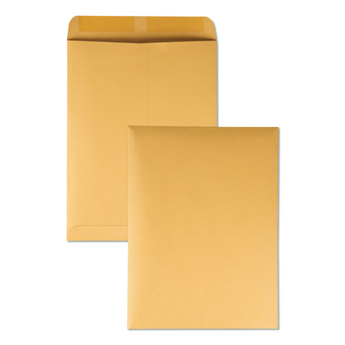 Catalog Envelope, #12 1-2, Cheese Blade Flap, Gummed Closure, 9.5 X 12.5, Brown Kraft, 250-box