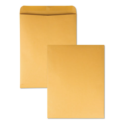 Catalog Envelope, #15 1-2, Cheese Blade Flap, Gummed Closure, 12 X 15.5, Brown Kraft, 250-box