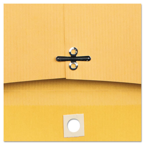 Park Ridge Kraft Clasp Envelope, #97, Cheese Blade Flap, Clasp-gummed Closure, 10 X 13, Brown Kraft, 100-box