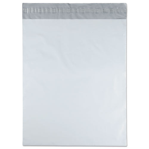 Redi-strip Poly Mailer, #5 1-2, Square Flap, Redi-strip Closure, 14 X 17, White, 100-pack