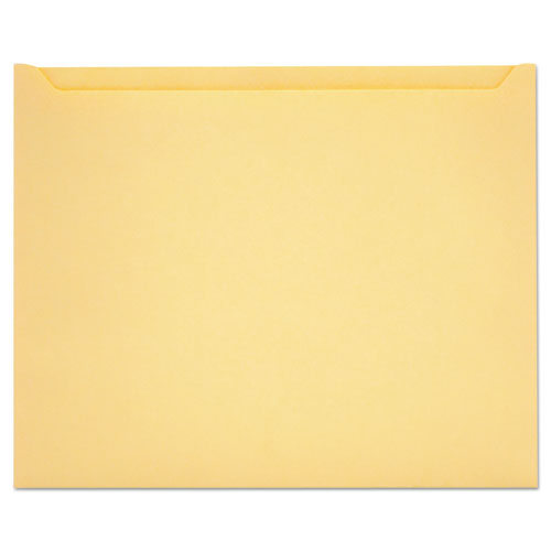 Paper File Jackets, Letter Size, Buff, 100-box
