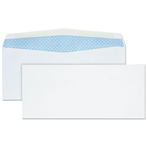 Business Envelope, #10, Commercial Flap, Gummed Closure, 4.13 X 9.5, White, 500-box