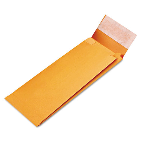 Redi-strip Kraft Expansion Envelope, #14, Square Flap, Redi-strip Closure, 5 X 11, Brown Kraft, 25-pack