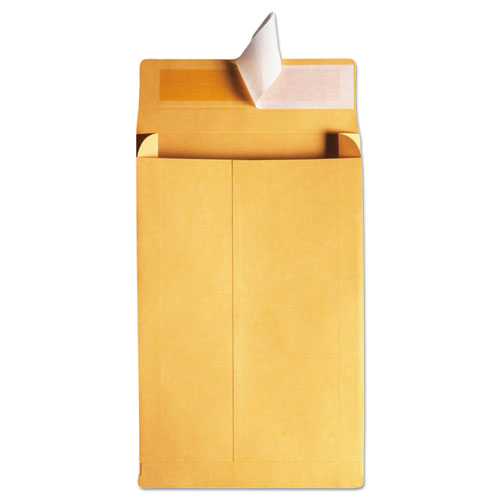 Redi-strip Kraft Expansion Envelope, #10 1-2, Square Flap, Redi-strip Closure, 9 X 12, Brown Kraft, 25-pack
