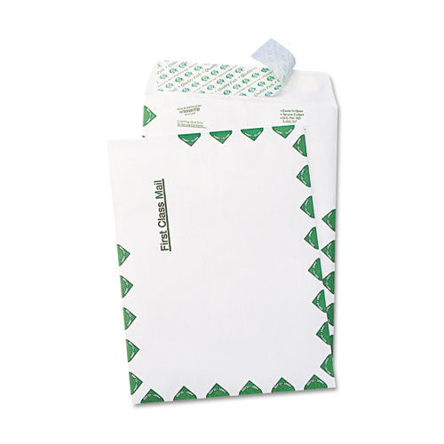 First Class Catalog Mailers, Dupont Tyvek, #6 1-2, Cheese Blade Flap, Redi-strip Closure, 6 X 9, White, 100-box