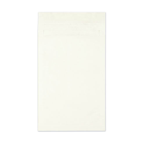 Open End Expansion Mailers, Dupont Tyvek, #15 1-2, Cheese Blade Flap, Redi-strip Closure, 12 X 16, White, 100-carton