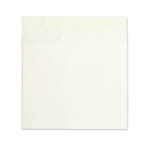 Open Side Expansion Mailers, Dupont Tyvek, #15 1-2, Cheese Blade Flap, Redi-strip Closure, 12 X 16, White, 100-carton