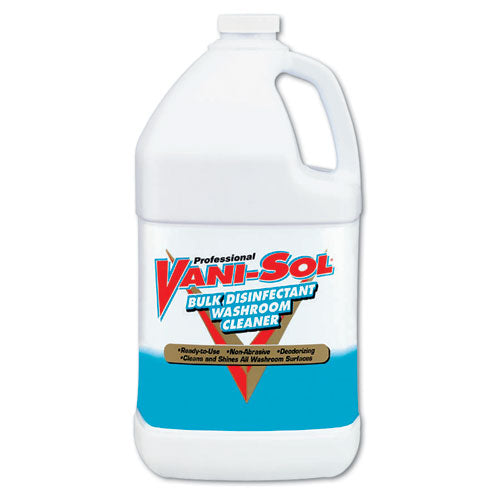 Bulk Disinfectant Washroom Cleaner, 1 Gal Bottle, 4-carton