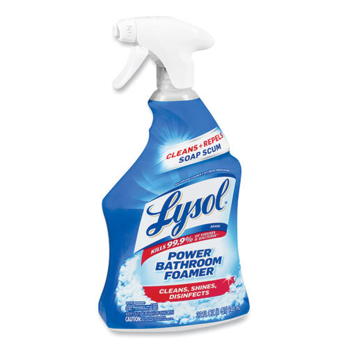 Disinfectant Bathroom Cleaners, Liquid, Atlantic Fresh, 32 Oz Spray Bottle, 12-carton