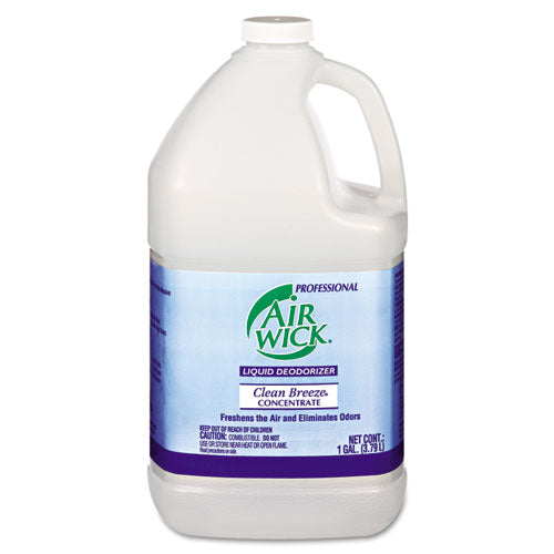 Liquid Deodorizer, Clean Breeze, 1 Gal, Concentrate, 4-carton