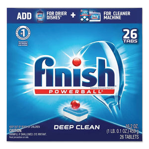 Powerball Dishwasher Tabs, Fresh Scent, 26-box