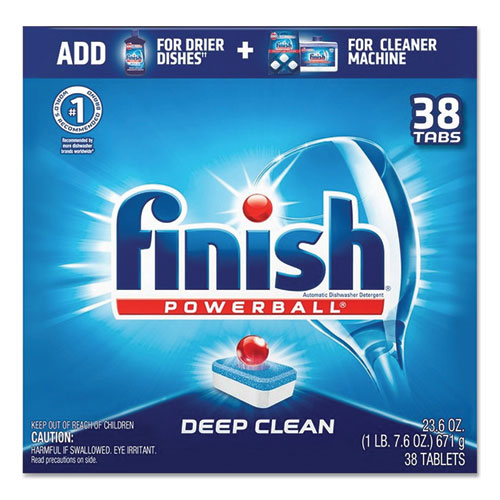 Powerball Dishwasher Tabs, Fresh Scent, 38-box