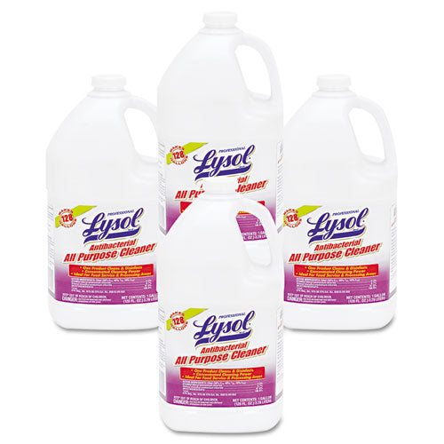 Antibacterial All-purpose Cleaner Concentrate, 1 Gal Bottle, 4-carton