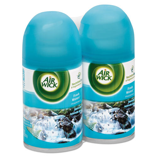 Freshmatic Ultra Automatic Spray Refill, Fresh Waters, Aerosol, 5.89 Oz, 2-pack