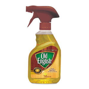 Lemon Oil, Furniture Polish, 12oz, Spray Bottle, 6-carton