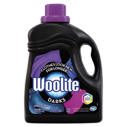 Extra Dark Care Laundry Detergent, 100 Oz Bottle, 4-carton