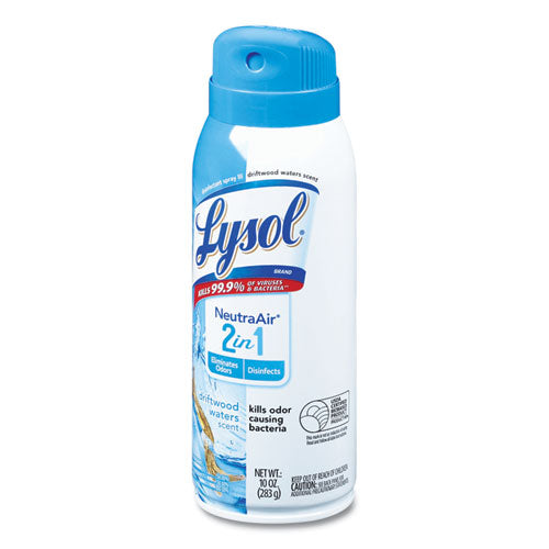 2 In 1 Disinfectant Spray Iii, Driftwood, 10 Oz Aerosol Spray, 6-carton