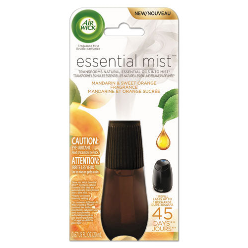 Essential Mist Refill, Mandarin Orange, 0.67 Oz, 6-carton