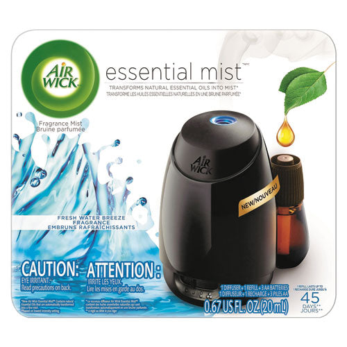 Essential Mist Starter Kit, Lavender And Almond Blossom, 0.67 Oz, 4-carton