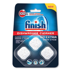 Dishwasher Cleaner Pouches, Original Scent, Pouch, 3 Tabs-pack