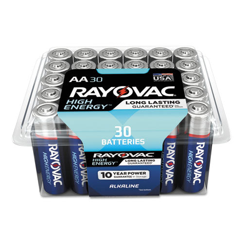 High Energy Premium Alkaline Aa Batteries, 8-pack
