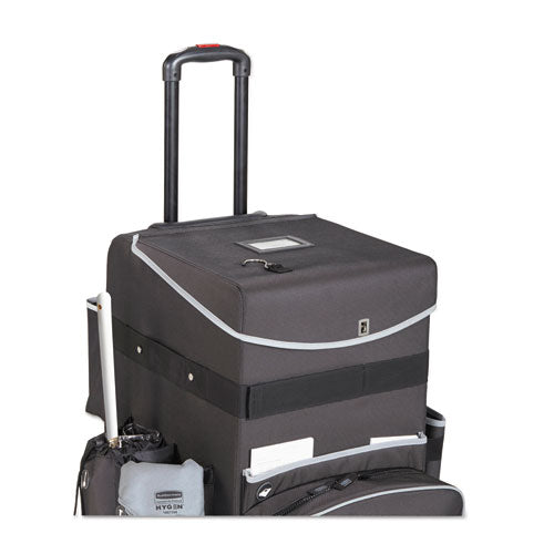 Executive Quick Cart, Large, 14.25w X 16.5d X 25h, Dark Gray