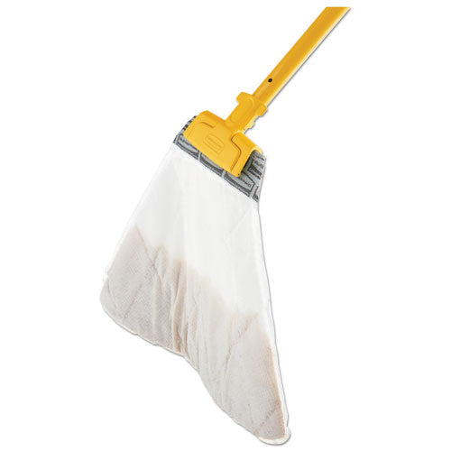 Spill Mop Pads, White, 10-box
