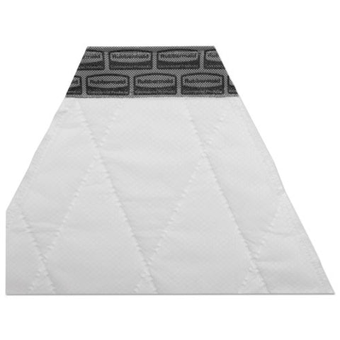 Spill Mop Pads, White, 10-box