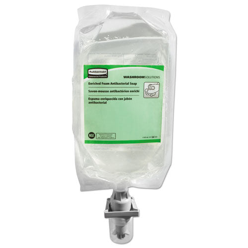 E2 Antibacterial Enriched-foam Soap Refill, Unscented, 1100 Ml