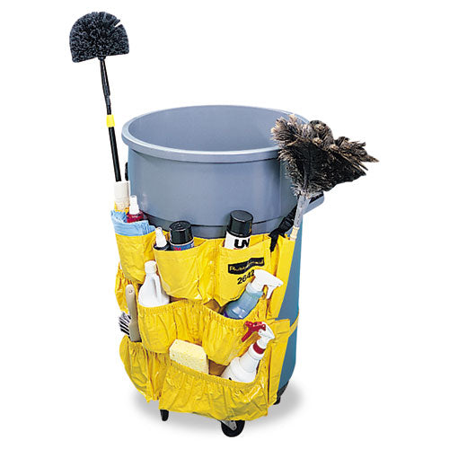 Brute Caddy Bag, 12 Pockets, Yellow