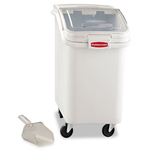 Prosave Mobile Ingredient Bin, 26.18gal, 15 1-2w X 29 1-2d X 28h, White
