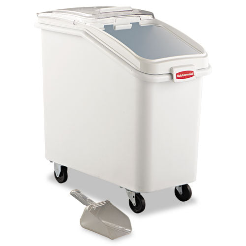 Prosave Mobile Ingredient Bin, 26.18gal, 15 1-2w X 29 1-2d X 28h, White