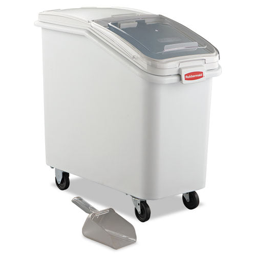Prosave Mobile Ingredient Bin, 26.18gal, 15 1-2w X 29 1-2d X 28h, White