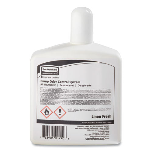 Pump Air Freshener Refill, Linen Fresh, 8 Oz, 12-carton