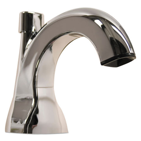 One Shot Soap Dispenser - Manual, 0.68 Lbs, 1.9" X 5.13" X 4.3", Polished Chrome