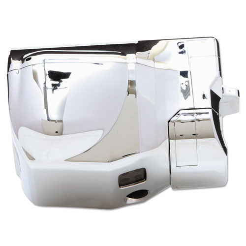 Auto Flush Clamp-on Toilet Flushing System, Polished Chrome